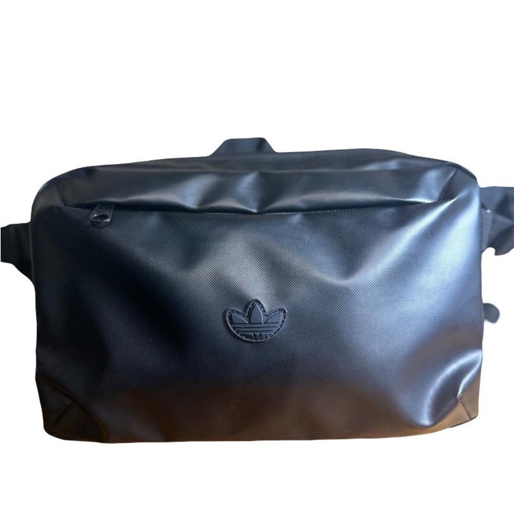 Adidas Men's Sleek Black Belt Bag